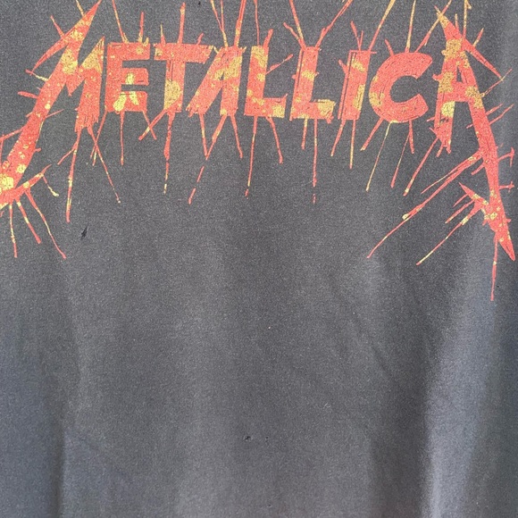 Metallica band T-shirt, Black Tee medium - Picture 2 of 4